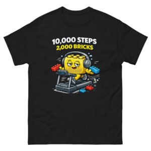 10,000 Steps 2,000 Bricks T-Shirt